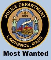 Lawrence Police Department Most Wanted seal